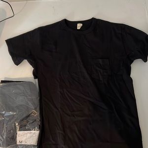 3sixteen Heavyweight T-Shirts / 2-Pack - Black w/ Pockets